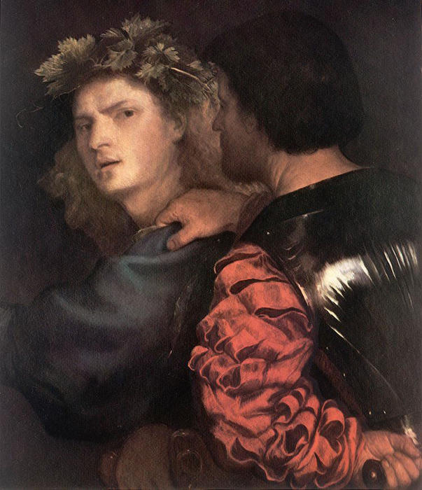 Wikioo.org – L'Enciclopedia delle Belle Arti - Pittura, Opere di Tiziano Vecellio (Titian) - Il Bravo