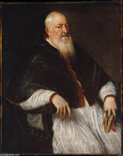 Wikioo.org - The Encyclopedia of Fine Arts - Painting, Artwork by Tiziano Vecellio (Titian) - Filippo Archinto