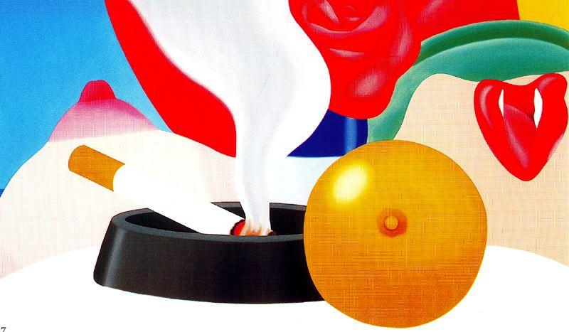Wikioo.org - The Encyclopedia of Fine Arts - Painting, Artwork by Tom Wesselmann - Bedroom Painting (8)