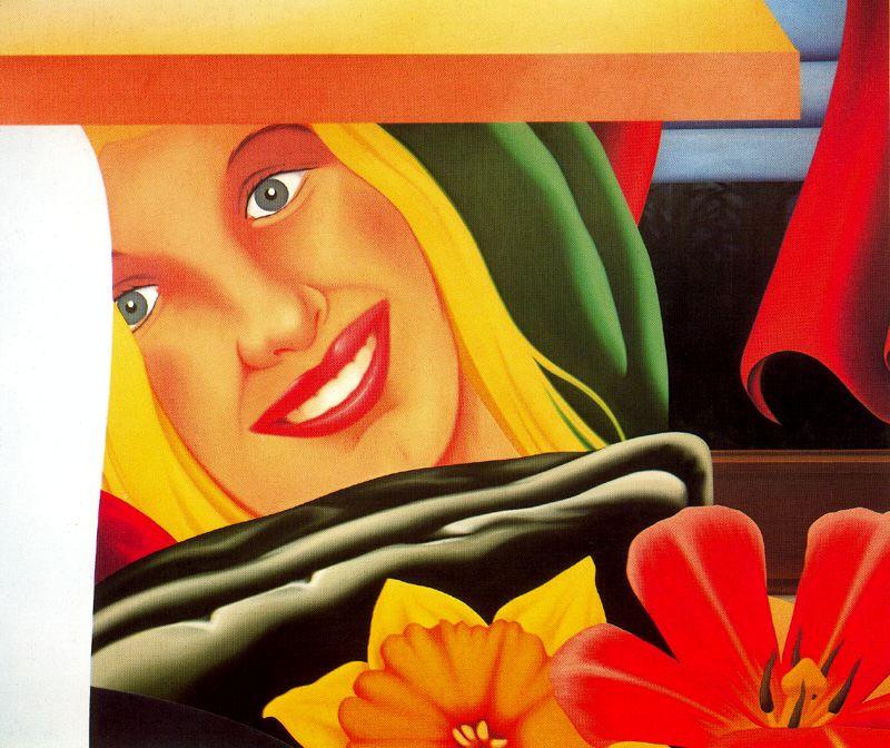Wikioo.org - The Encyclopedia of Fine Arts - Painting, Artwork by Tom Wesselmann - Bedroom Painting (9)