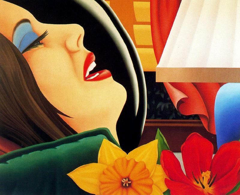 Wikioo.org - The Encyclopedia of Fine Arts - Painting, Artwork by Tom Wesselmann - Bedroom Painting (11)