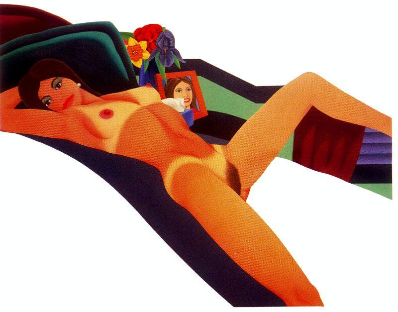 Wikioo.org – La Enciclopedia de las Bellas Artes - Pintura, Obras de arte de Tom Wesselmann - Villancico desnuda