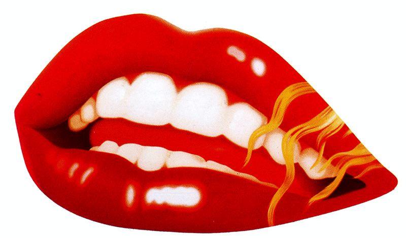 Wikioo.org - The Encyclopedia of Fine Arts - Painting, Artwork by Tom Wesselmann - Mouth