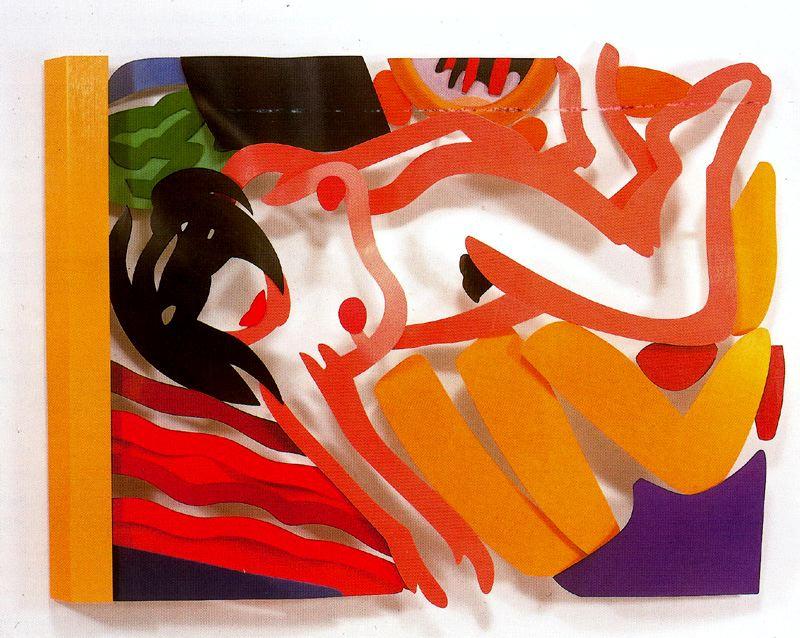 Wikioo.org - The Encyclopedia of Fine Arts - Painting, Artwork by Tom Wesselmann - Nude with arm down
