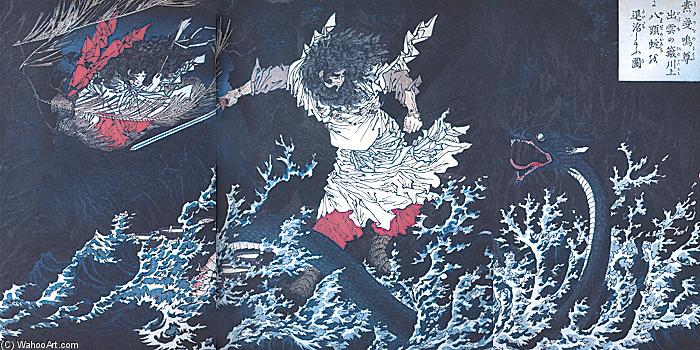WikiOO.org - Encyclopedia of Fine Arts - Malba, Artwork Tsukioka Yoshitoshi - Nihon ryakushi