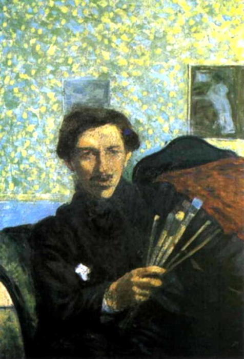Wikoo.org - موسوعة الفنون الجميلة - اللوحة، العمل الفني Umberto Boccioni - Self-portrait