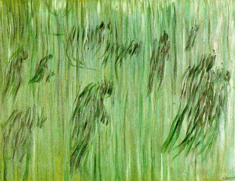 WikiOO.org - Енциклопедия за изящни изкуства - Живопис, Произведения на изкуството Umberto Boccioni - States Of Mind (Study): Those Who Stay