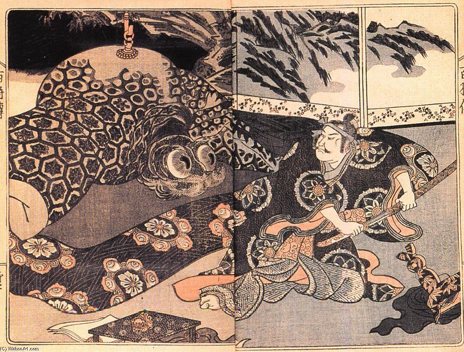 Wikioo.org - The Encyclopedia of Fine Arts - Painting, Artwork by Utagawa Kuniyoshi - New edition of the life of a hundred generals