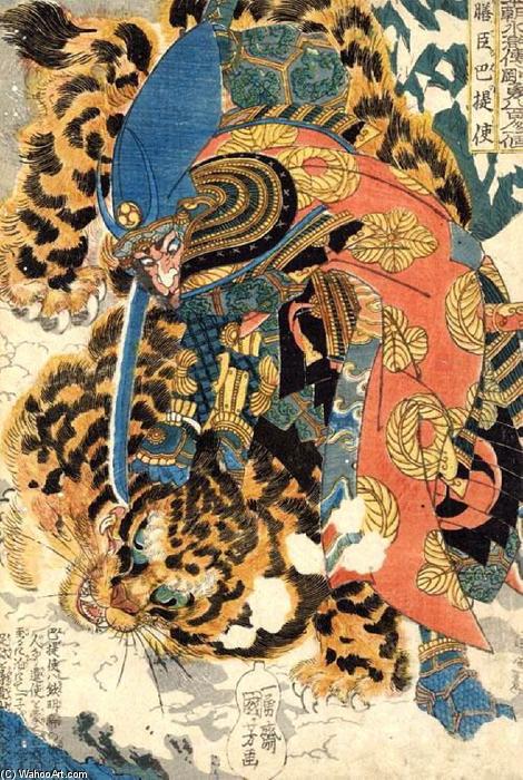 Wikioo.org - The Encyclopedia of Fine Arts - Painting, Artwork by Utagawa Kuniyoshi - Suikoden Series