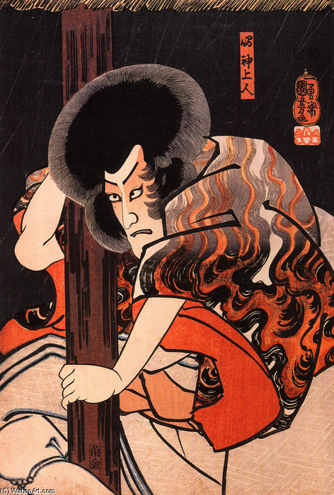 Wikioo.org - Encyklopedia Sztuk Pięknych - Malarstwo, Grafika Utagawa Kuniyoshi - The actor
