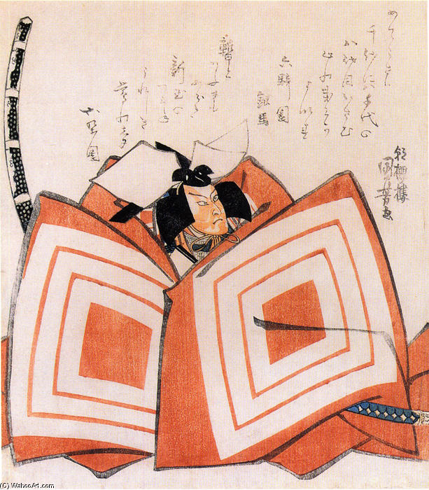 WikiOO.org - Güzel Sanatlar Ansiklopedisi - Resim, Resimler Utagawa Kuniyoshi - The actor (8)