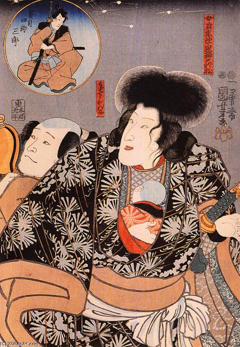 Wikioo.org - The Encyclopedia of Fine Arts - Painting, Artwork by Utagawa Kuniyoshi - The female demond