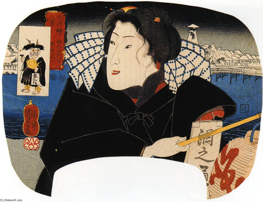 Wikioo.org - The Encyclopedia of Fine Arts - Painting, Artwork by Utagawa Kuniyoshi - Women