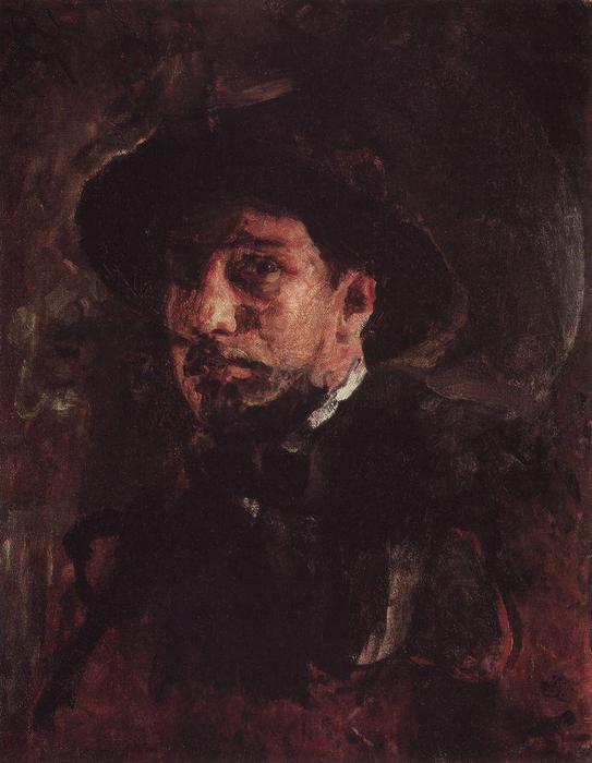 Wikioo.org - The Encyclopedia of Fine Arts - Painting, Artwork by Valentin Alexandrovich Serov - Self-Portrait