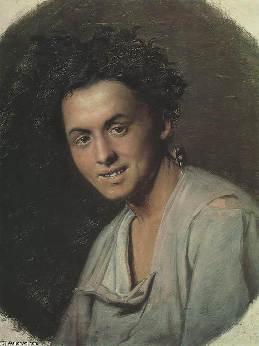 WikiOO.org - Encyclopedia of Fine Arts - Maalaus, taideteos Vasily Grigoryevich Perov - Small seventeen (baker)