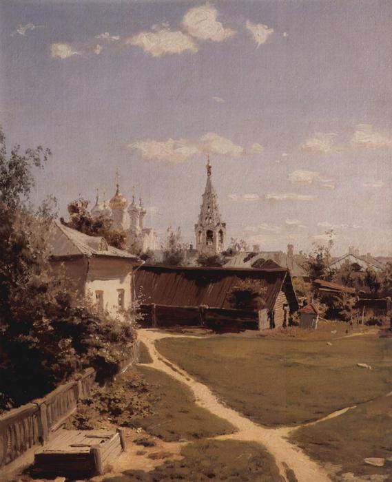 Wikioo.org - The Encyclopedia of Fine Arts - Painting, Artwork by Vasily Dmitrievich Polenov - Moscow court