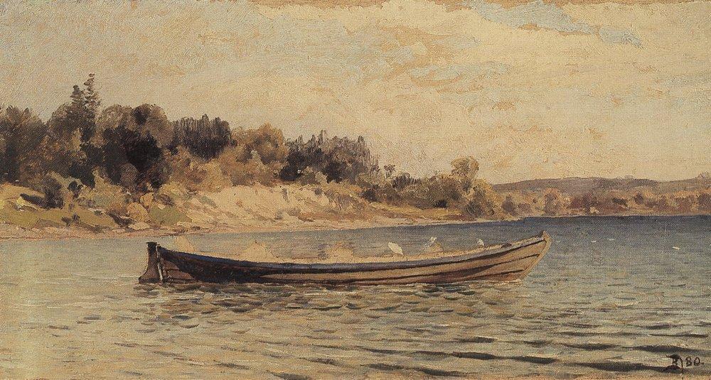 Wikioo.org - The Encyclopedia of Fine Arts - Painting, Artwork by Vasily Dmitrievich Polenov - A boat