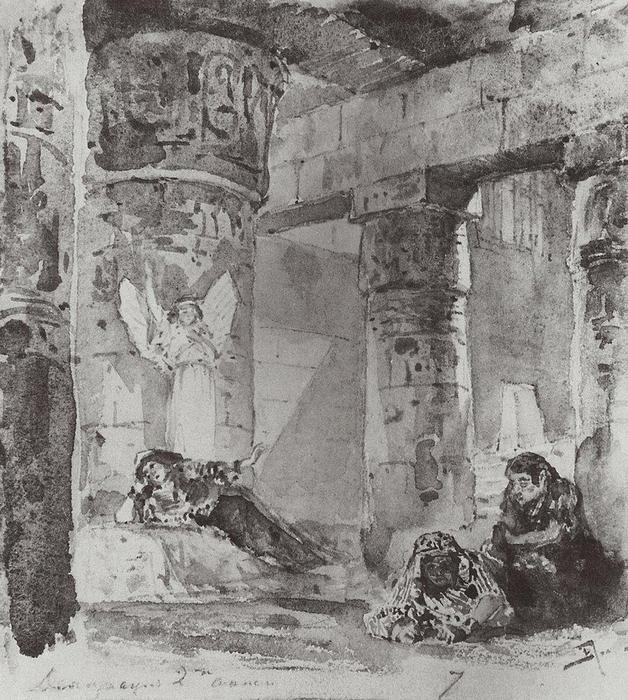 Wikioo.org - The Encyclopedia of Fine Arts - Painting, Artwork by Vasily Dmitrievich Polenov - Dungeon