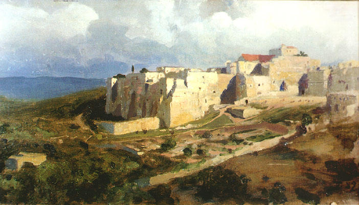 WikiOO.org - Enciclopedia of Fine Arts - Pictura, lucrări de artă Vasily Dmitrievich Polenov - Bethlehem