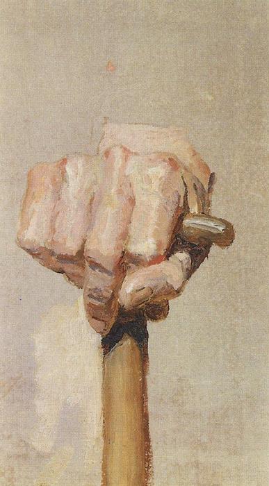 Wikioo.org - The Encyclopedia of Fine Arts - Painting, Artwork by Vasily Dmitrievich Polenov - Right hand, keeping the staff