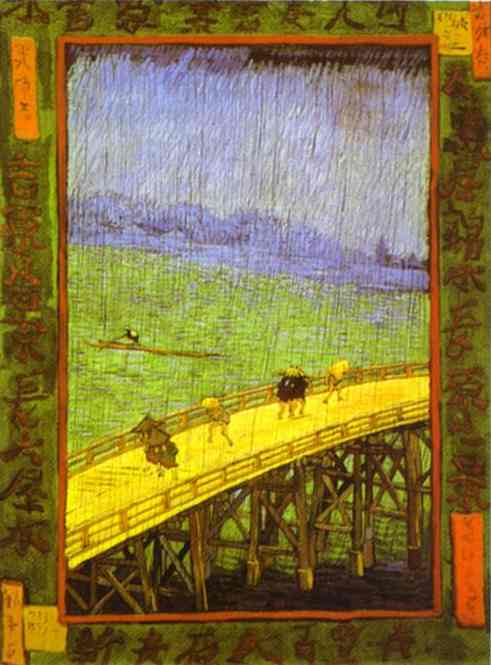Wikioo.org - The Encyclopedia of Fine Arts - Painting, Artwork by Vincent Van Gogh - Japanese art