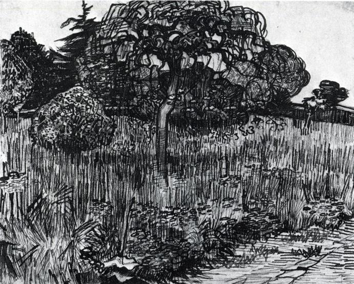 WikiOO.org - Enciklopedija likovnih umjetnosti - Slikarstvo, umjetnička djela Vincent Van Gogh - The Park at Arles