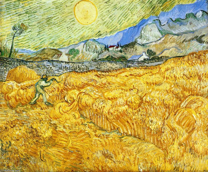 Wikioo.org - The Encyclopedia of Fine Arts - Painting, Artwork by Vincent Van Gogh - The Reaper
