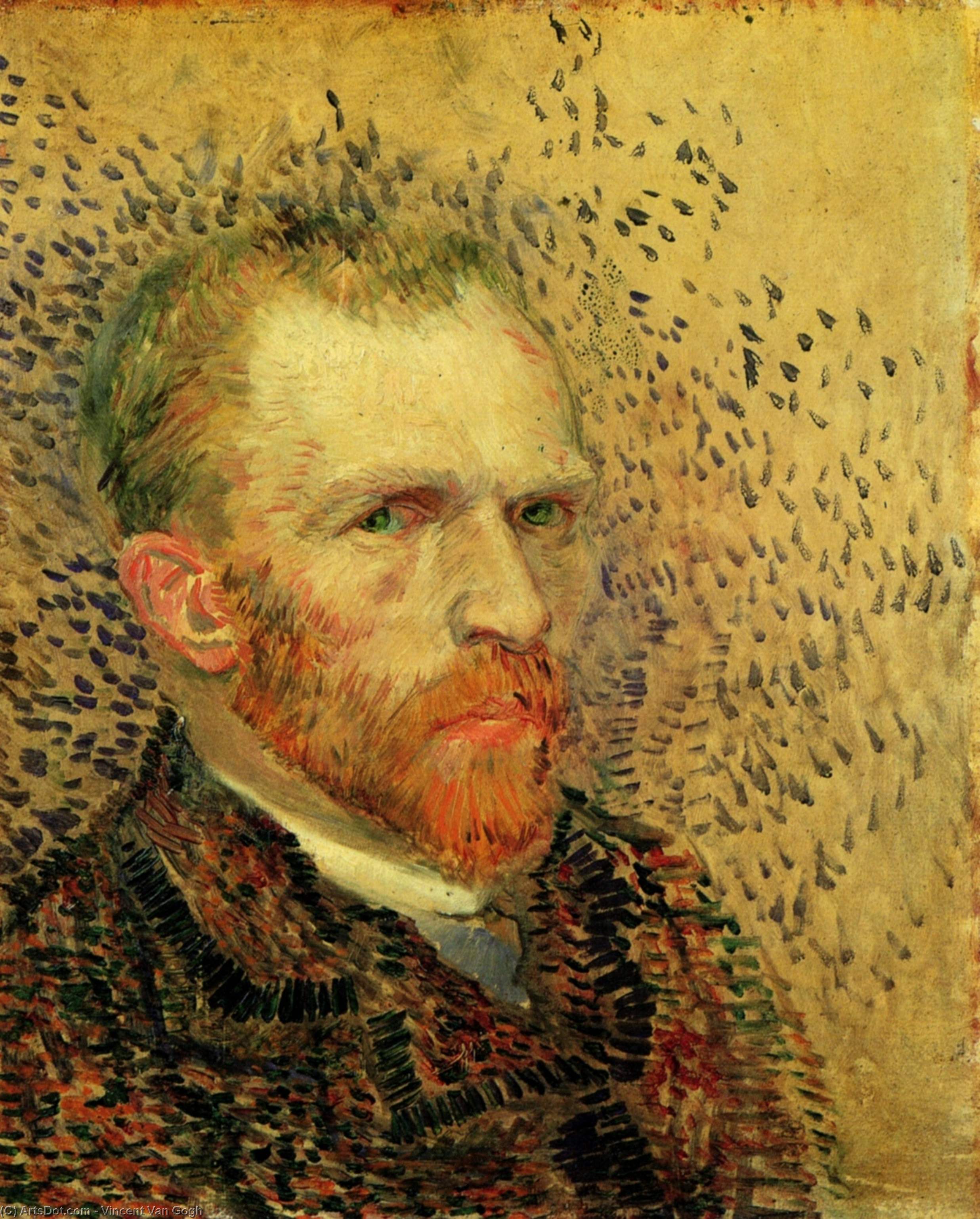 Wikioo.org - The Encyclopedia of Fine Arts - Painting, Artwork by Vincent Van Gogh - Self-Portrait (9)