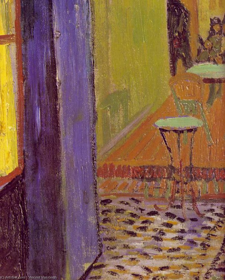 Wikioo.org - The Encyclopedia of Fine Arts - Painting, Artwork by Vincent Van Gogh - Cafe Terrace on the Place du Forum