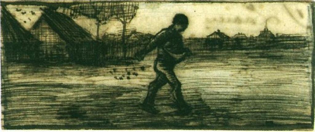 WikiOO.org - Enciklopedija likovnih umjetnosti - Slikarstvo, umjetnička djela Vincent Van Gogh - Sower