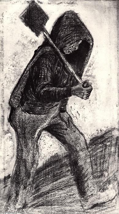 WikiOO.org - Encyclopedia of Fine Arts - Festés, Grafika Vincent Van Gogh - Coal Shoveler