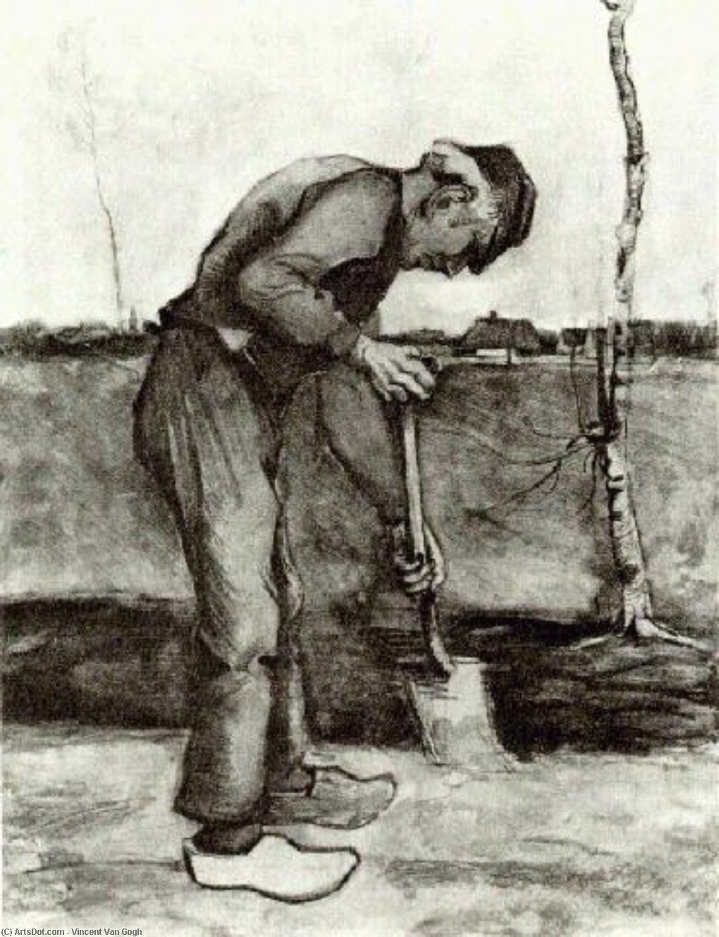 WikiOO.org - Güzel Sanatlar Ansiklopedisi - Resim, Resimler Vincent Van Gogh - Digger