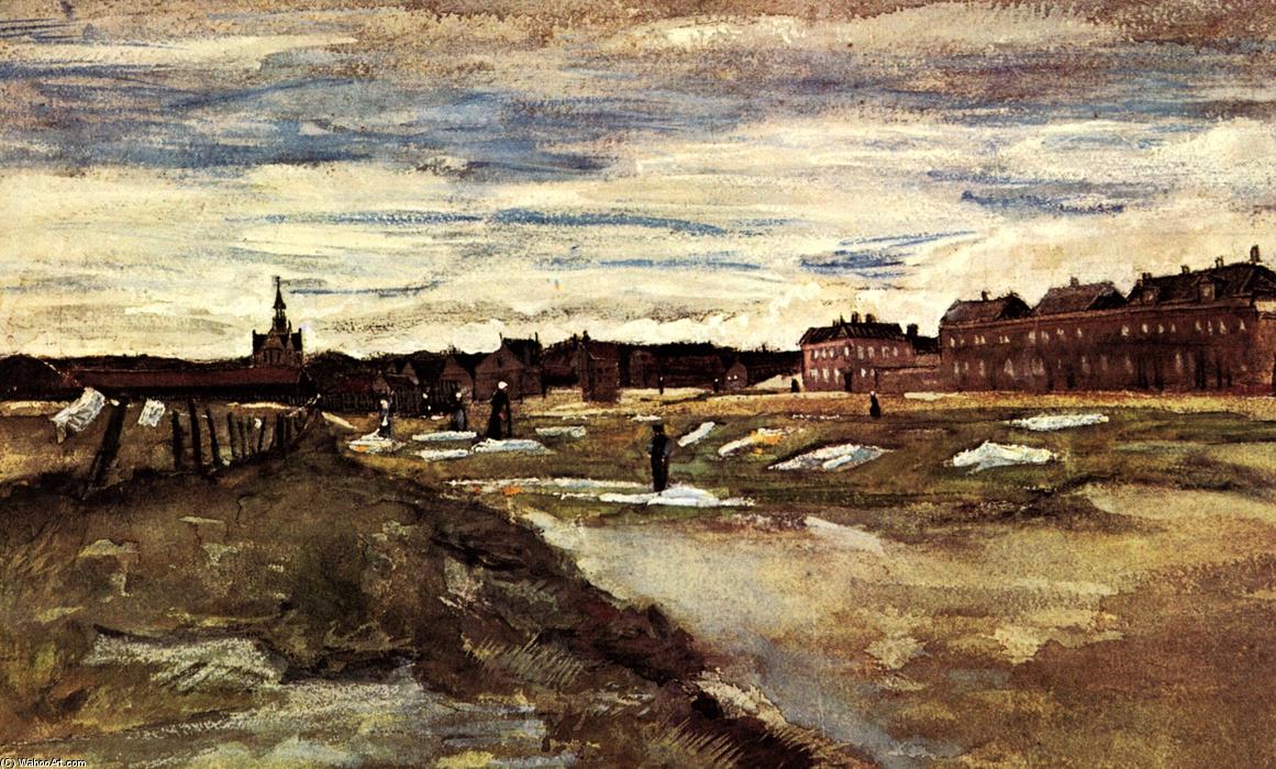 WikiOO.org - Encyclopedia of Fine Arts - Maleri, Artwork Vincent Van Gogh - Bleaching Ground