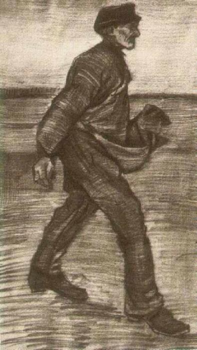 WikiOO.org - Encyclopedia of Fine Arts - Maalaus, taideteos Vincent Van Gogh - Sower