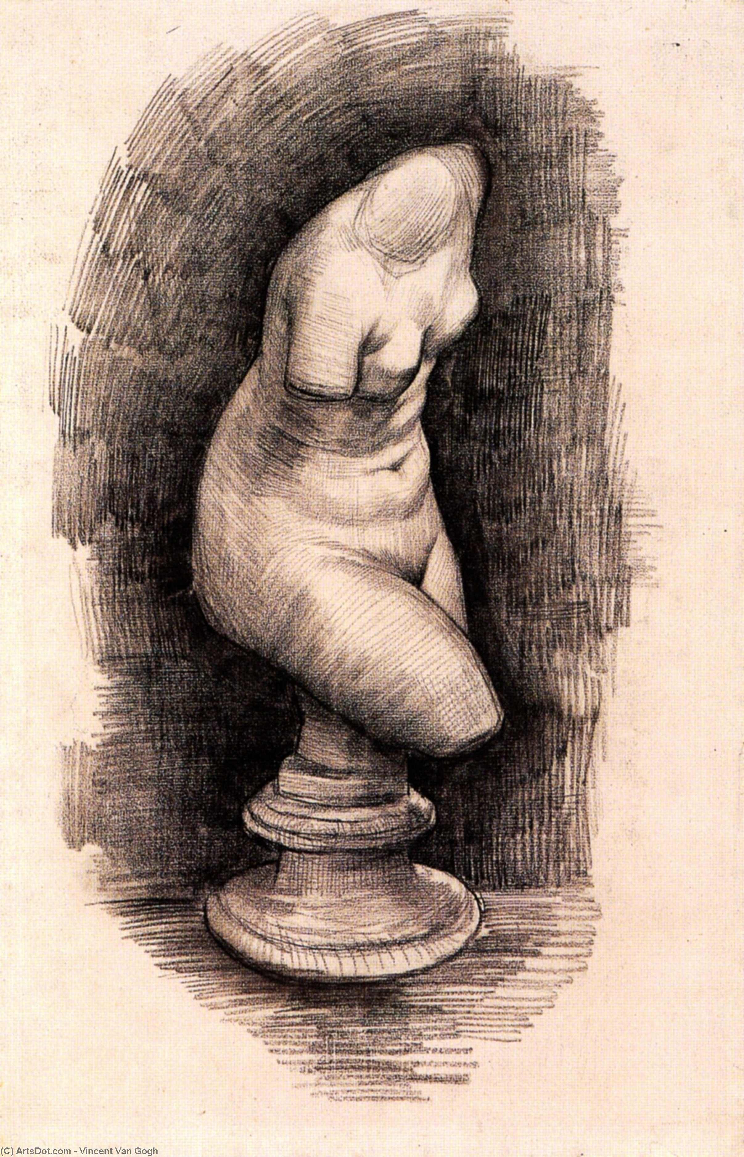 WikiOO.org - Encyclopedia of Fine Arts - Lukisan, Artwork Vincent Van Gogh - Torso of Venus