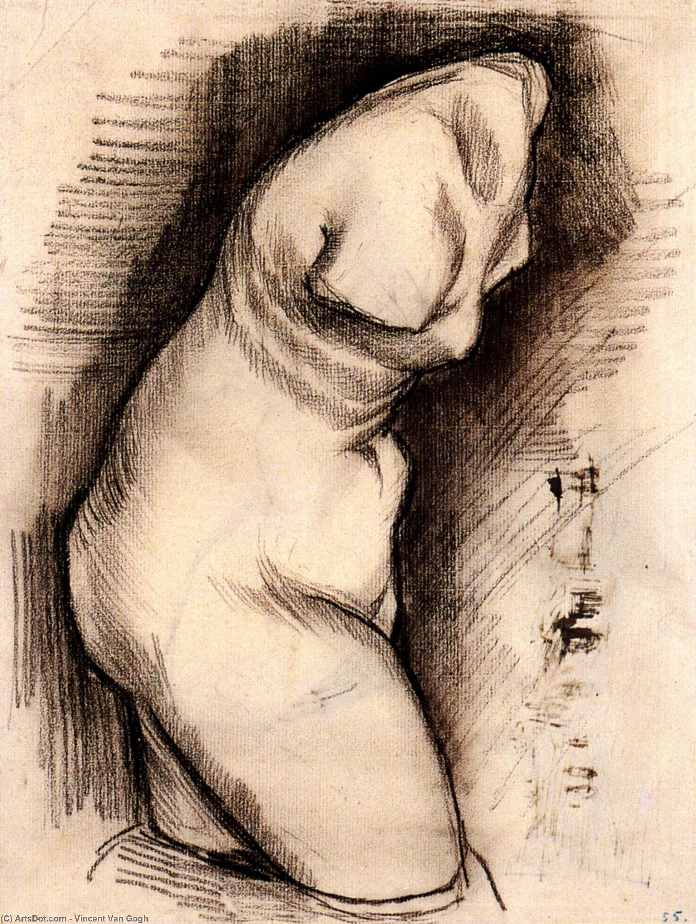 WikiOO.org - Encyclopedia of Fine Arts - Lukisan, Artwork Vincent Van Gogh - Torso of Venus (8)