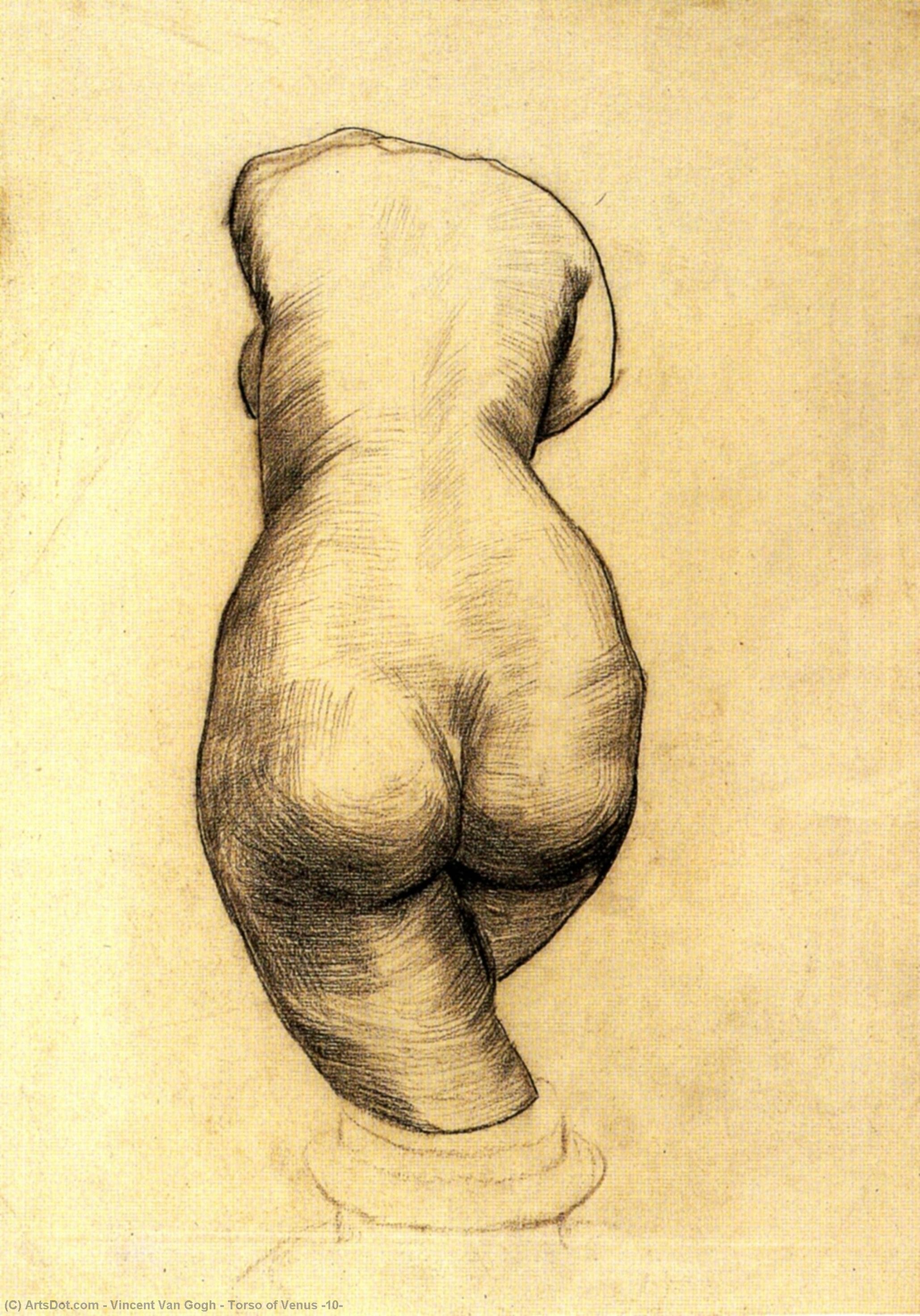 WikiOO.org - Encyclopedia of Fine Arts - Festés, Grafika Vincent Van Gogh - Torso of Venus (10)