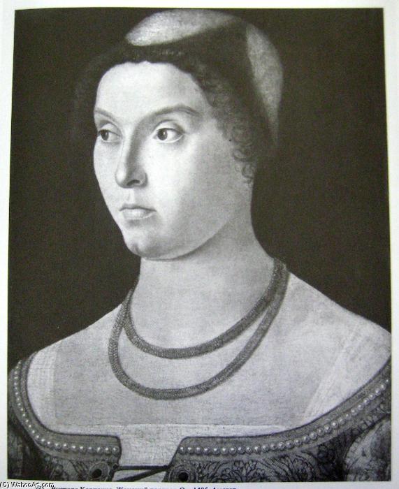 Wikioo.org - The Encyclopedia of Fine Arts - Painting, Artwork by Vittore Carpaccio - Portrait of a lady