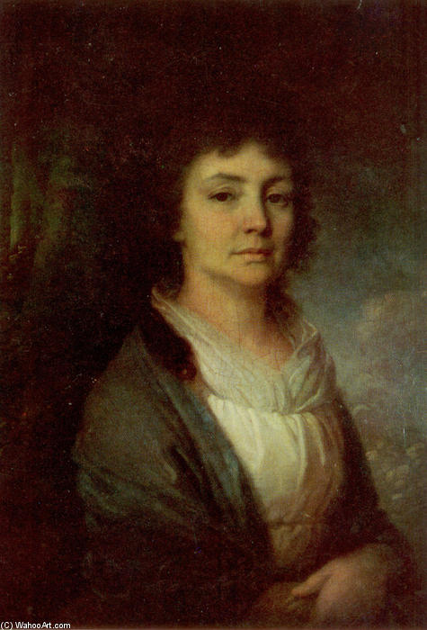 WikiOO.org - Encyclopedia of Fine Arts - Schilderen, Artwork Vladimir Lukich Borovikovsky - Vera Ivanovna Arseniev