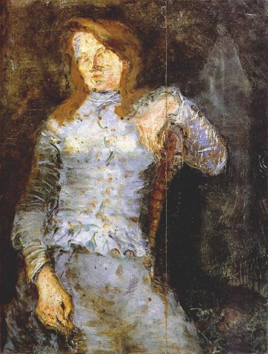 Wikioo.org - The Encyclopedia of Fine Arts - Painting, Artwork by Vladimir Tatlin - Woman's Portrait