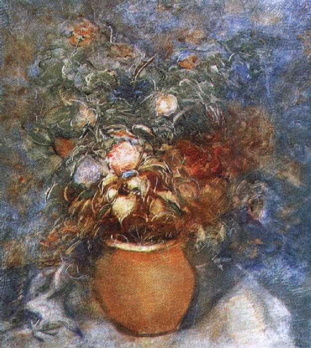 WikiOO.org - Encyclopedia of Fine Arts - Festés, Grafika Vladimir Tatlin - Flowers