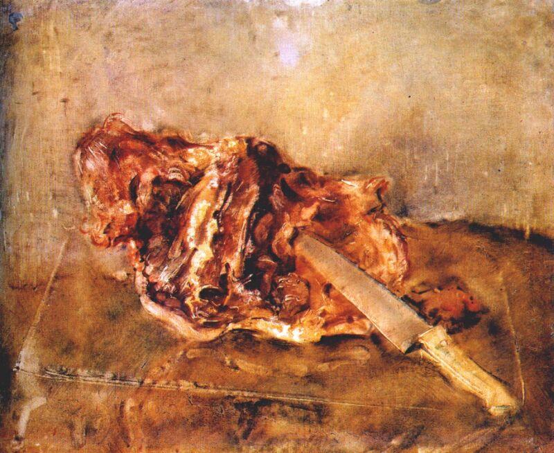 Wikioo.org - Bách khoa toàn thư về mỹ thuật - Vẽ tranh, Tác phẩm nghệ thuật Vladimir Tatlin - Meat
