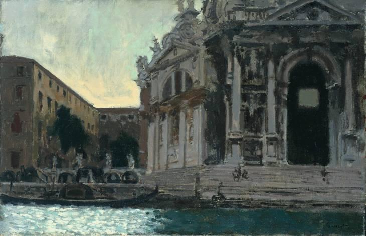 Wikioo.org – La Enciclopedia de las Bellas Artes - Pintura, Obras de arte de Walter Richard Sickert - Venecia, la Salute