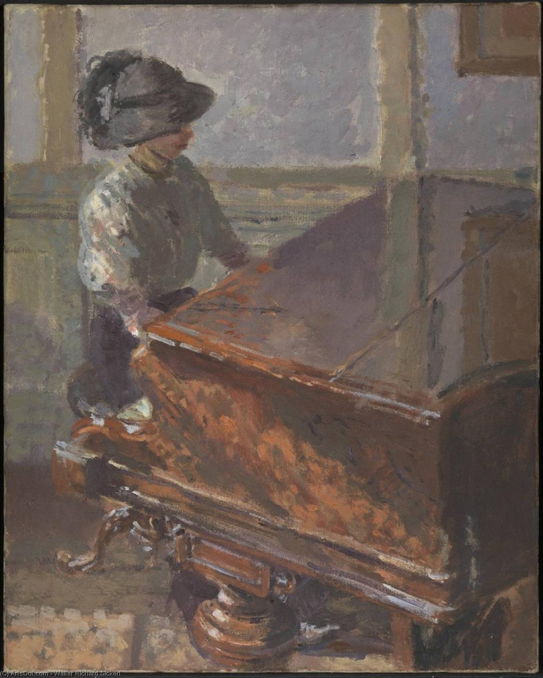Wikioo.org - The Encyclopedia of Fine Arts - Painting, Artwork by Walter Richard Sickert - Tipperary