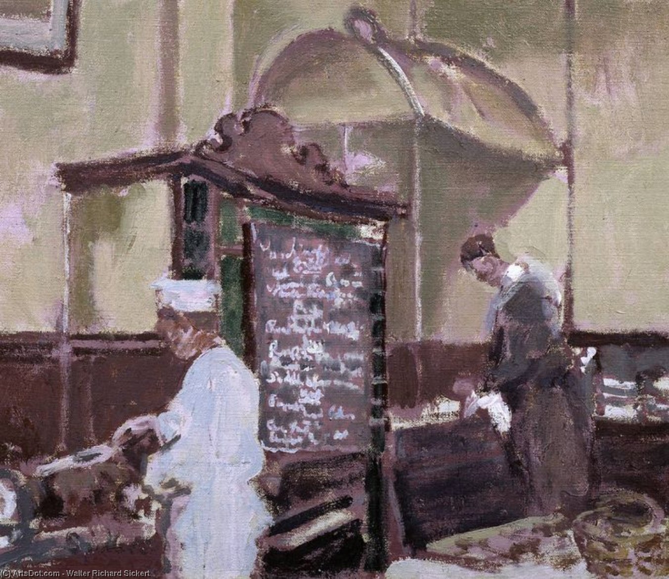 Wikioo.org - The Encyclopedia of Fine Arts - Painting, Artwork by Walter Richard Sickert - The Tottenham Distillery