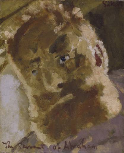 Wikioo.org - The Encyclopedia of Fine Arts - Painting, Artwork by Walter Richard Sickert - The Servant of Abraham