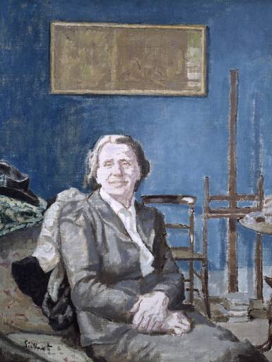 Wikioo.org - The Encyclopedia of Fine Arts - Painting, Artwork by Walter Richard Sickert - Lady Martin