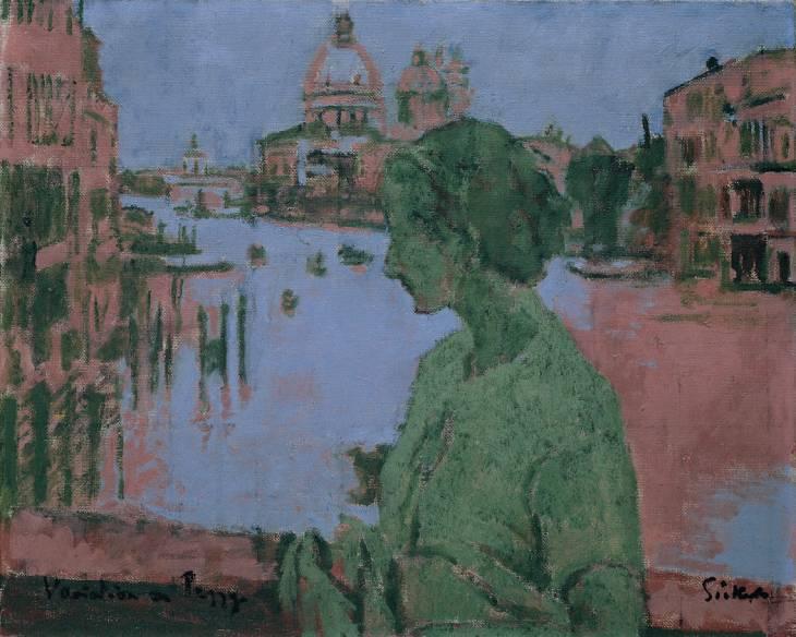 Wikioo.org - The Encyclopedia of Fine Arts - Painting, Artwork by Walter Richard Sickert - Variation on Peggy