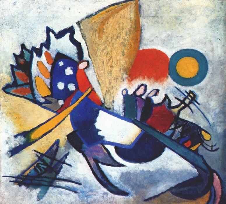 Wikioo.org - The Encyclopedia of Fine Arts - Painting, Artwork by Wassily Kandinsky - Improvisation 209