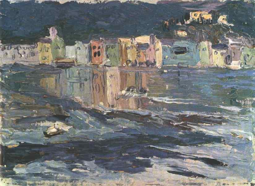 WikiOO.org - Encyclopedia of Fine Arts - Maalaus, taideteos Wassily Kandinsky - Santa Marguerite